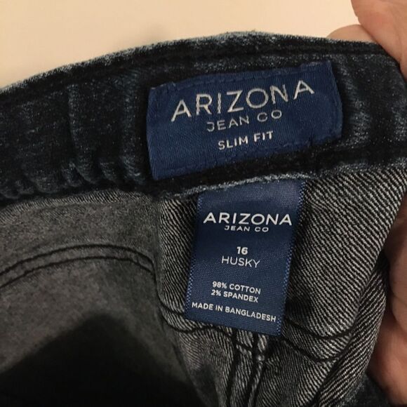 2 Arizona Jean Company husky slim fit jeans 16 - Picture 9 of 9